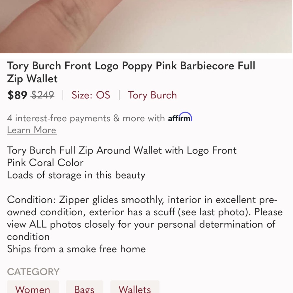 Tory Burch Wallet - Picture 3 of 6